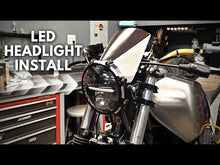 Load and play video in Gallery viewer, Brick House Builds installs the S09 billet LED headlight and mount