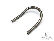 Load image into Gallery viewer, Universal DIY 175mm Upswept Raw Steel Rear Tail Seat Hoop