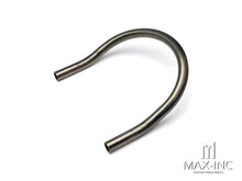 Load image into Gallery viewer, Universal DIY 230mm Upswept Raw Steel Rear Tail Seat Hoop