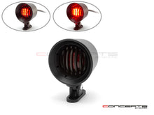 Load image into Gallery viewer, Matte Black Bell Design Stop / Tail Light + Grill