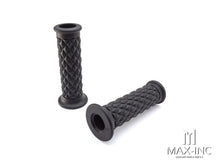 Load image into Gallery viewer, Diamond Cafe Racer Style Hand Grips - 7/8" (22mm)