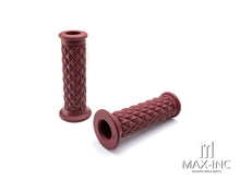 Load image into Gallery viewer, Diamond Cafe Racer Style Hand Grips - 7/8" (22mm)