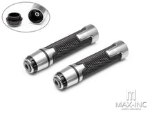 Load image into Gallery viewer, Sportz Anodized CNC Machined Aluminum / Rubber Hand Grips + Bar Ends - 7/8&quot; (22mm)
