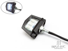 Load image into Gallery viewer, Black Universal Bolt On LED License Plate Light - Emarked