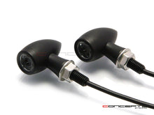 Load image into Gallery viewer, MAX Chubby Matte Black Machined Aluminium Micro LED Indicators / Turn Signals