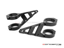 Load image into Gallery viewer, Stomp Black CNC Machined Headlight Brackets