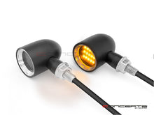 Load image into Gallery viewer, MAX "DERBY" CNC Machined Alum Classic Mini LED Indicators / Turn Signals