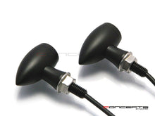 Load image into Gallery viewer, MAX Chubby Matte Black Machined Aluminium Micro LED Indicators / Turn Signals