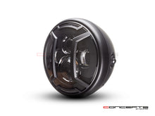 Load image into Gallery viewer, 7" Matte Black Multi Projector LED Headlight + Armour Cover