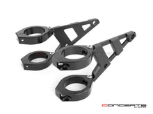 Load image into Gallery viewer, Stomp Black CNC Machined Headlight Brackets
