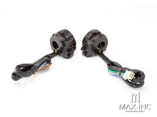 Load image into Gallery viewer, Universal Black Alloy Motorcycle Control Switch Set Combo - Fits 22mm Bars