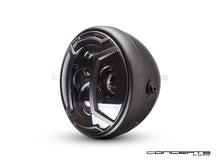 Load image into Gallery viewer, 7" Matte Black Multi Projector LED Headlight + Armour Cover