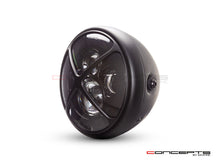 Load image into Gallery viewer, 7" Matte Black Multi Projector LED Headlight + X Cross Cover