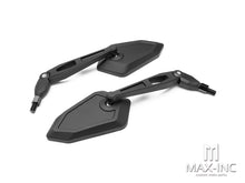 Load image into Gallery viewer, Universal Black High Quality Street Bike / Supermoto Wing Mirrors - Emarked