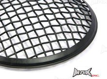 Load image into Gallery viewer, 7 INCH Matte Black Mesh Grill Metal Headlight Cover