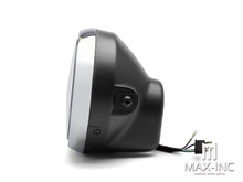 Load image into Gallery viewer, 7" Black & Chrome Universal Multi Projector LED Headlight with Halo Ring - Emarked