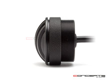 Load image into Gallery viewer, 1.65" Matte Black Mini Flush Mount CNC Billet Alum Prison Grill LED Stop / Tail Light