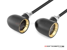 Load image into Gallery viewer, MAX "DERBY" CNC Machined Alum Classic Mini LED Indicators / Turn Signals