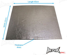 Load image into Gallery viewer, Self Adhesive Exhaust Aluminium Reflective Heat Shield - 40cm x 33cm