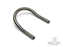 Load image into Gallery viewer, Universal DIY 175mm Upswept Raw Steel Rear Tail Seat Hoop