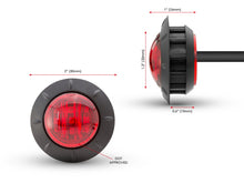 Load image into Gallery viewer, 2" Cafe Racer Flush Mount LED Stop / Tail Light