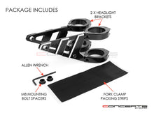 Load image into Gallery viewer, MAX-INC Stomp CNC Machined Headlight Brackets