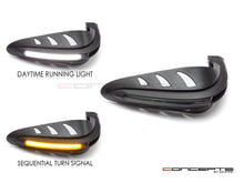 Load image into Gallery viewer, Universal LED Handguards with Integrated Daytime Running Lights + Turn Signals - Cool White / Amber