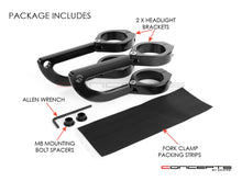 Load image into Gallery viewer, Rogue Black CNC Machined Headlight Brackets