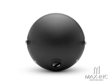 Load image into Gallery viewer, 7" Matte Black Shorty Metal Headlight - 12v / 55w Sealed Beam