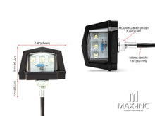 Load image into Gallery viewer, Black Universal Bolt On LED License Plate Light - Emarked