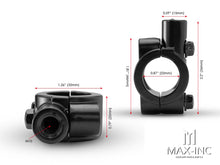 Load image into Gallery viewer, Universal 22mm Alloy Handlebar Mirror Mounts - M10 / Right Hand Thread