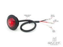 Load image into Gallery viewer, 2" Cafe Racer Flush Mount LED Stop / Tail Light