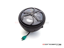 Load image into Gallery viewer, 7" Matte Black + Contrast Multi Projector LED Headlight + J-Rob Grill Cover