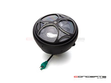 Load image into Gallery viewer, 7" Multi Projector LED Headlight + Tri-Maltese Grill Cover