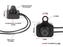 Load image into Gallery viewer, Universal Black CNC Machined Alum Auxiliary Light On/Off Switch