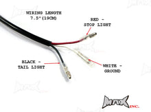 Load image into Gallery viewer, 4" Cafe Racer Flush Mount LED Stop / Tail Light