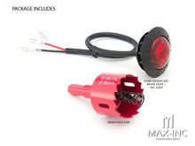 Load image into Gallery viewer, 2" Cafe Racer Flush Mount LED Stop / Tail Light