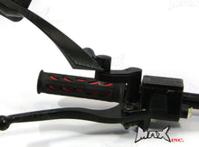 Load image into Gallery viewer, Black CNC Machined Billet Aluminum Mirror Risers / Extenders - 2 x RH M10 Thread