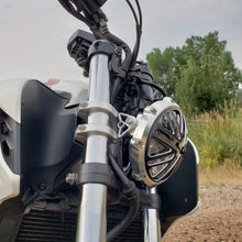 Load image into Gallery viewer, 5.75" CNC Aluminum Headlight Guard Cover (Various Styles)