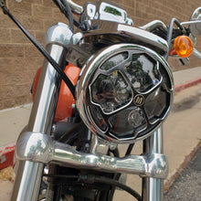 Load image into Gallery viewer, 5.75" CNC Aluminum Headlight Guard Cover (Various Styles)