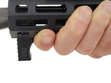 Load image into Gallery viewer, S09 Tactics | Aluminum M-LOK barricade/hand stop | Black anodized