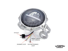 Load image into Gallery viewer, 5.75" Billet Aluminum LED Headlight Kit - Polished