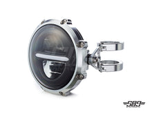 Load image into Gallery viewer, 5.75" Billet Aluminum LED Headlight Kit - Polished