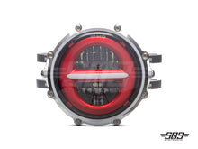 Load image into Gallery viewer, 5.75" Billet Aluminum LED Headlight Kit - Polished
