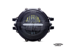 Load image into Gallery viewer, 5.75" Billet Aluminum LED Headlight Kit - Black