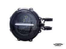 Load image into Gallery viewer, 5.75" Billet Aluminum LED Headlight Kit - Black
