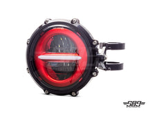 Load image into Gallery viewer, 5.75" Billet Aluminum LED Headlight Kit - Black