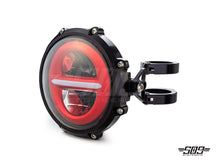 Load image into Gallery viewer, 5.75" Billet Aluminum LED Headlight Kit - Black