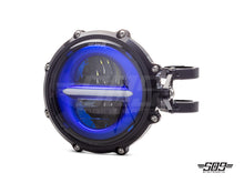 Load image into Gallery viewer, 5.75" Billet Aluminum LED Headlight Kit - Black