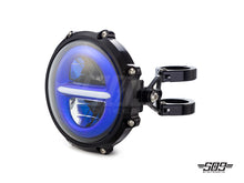 Load image into Gallery viewer, 5.75" Billet Aluminum LED Headlight Kit - Black